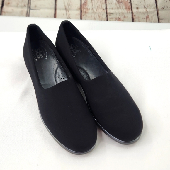 SAS Black Bliss Slip On Loafers